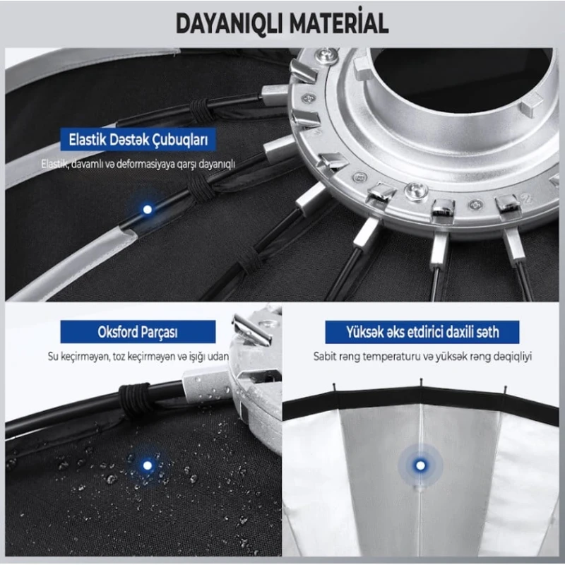 Софтбокс Neewer SF85Q 85 см, черный Софтбокс Neewer SF85Q 85 см, черный