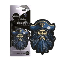 Avtomobil üçün ətirləndirici Aroma Car Characters Black Pirate, asma - 12047
