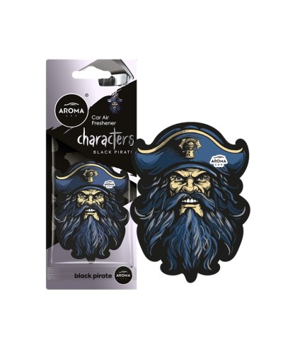 Avtomobil üçün ətirləndirici Aroma Car Characters Black Pirate, asma - 12047