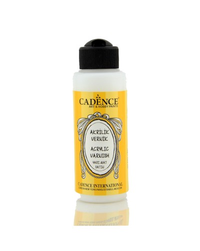 Akril lak Cadence Water Based Acrylic Varnish yarı parlaq, 120 ml