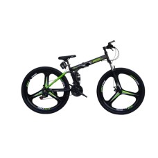 Velosiped BB700, qara/yaşıl, 29