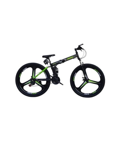Velosiped BB700, qara/yaşıl, 29