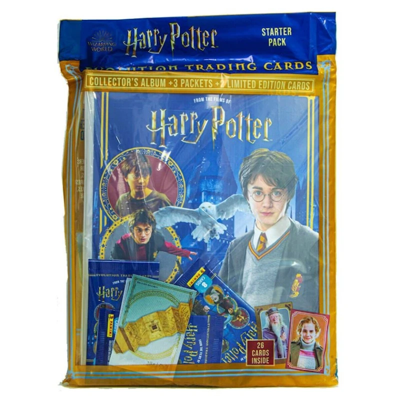 Стартовый набор коллекционных карточек Panini Harry Potter Evolution Trading Cards
