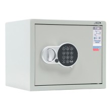 Mebel seyfi AIKO T 28, elektron kodlu, boz
