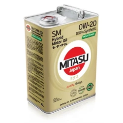 Моторное масло Mitasu Moly-Trimer SM 0W-20 GF-4, 4 л