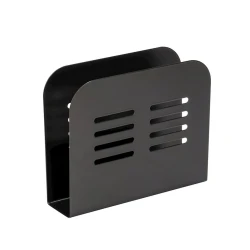 Салфетница Wenko 15x4x12.5 см, металл, черная