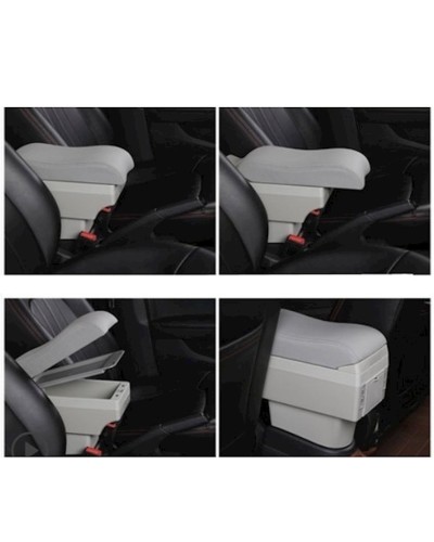 Avtomobil üçün qol dayağı Hyundai Accent/Solaris üçün, boz