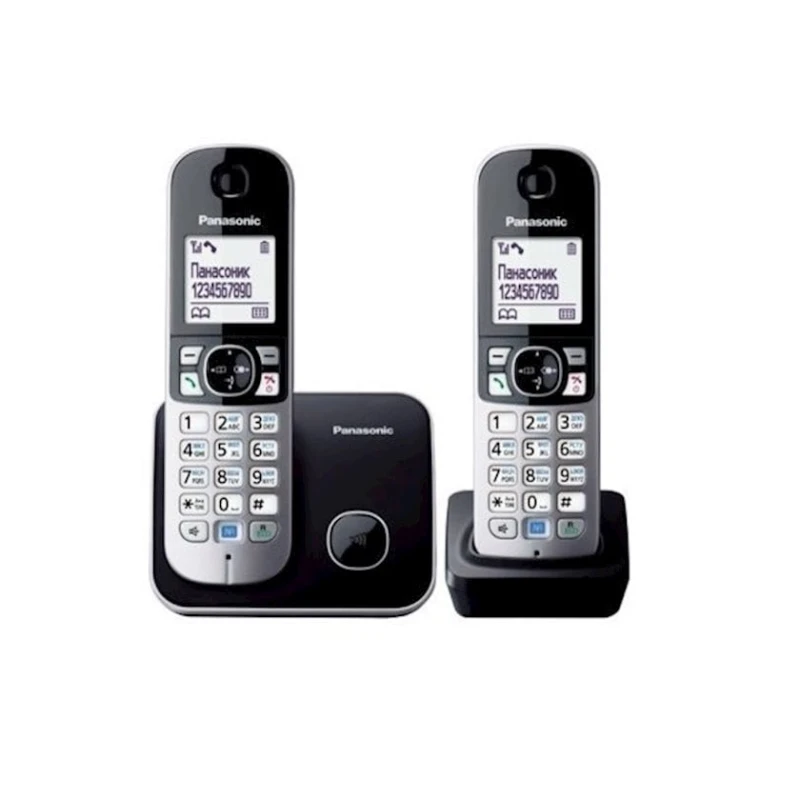 Radiotelefon Panasonic KX-TG6812UAB Black Radiotelefon Panasonic KX-TG6812UAB Black