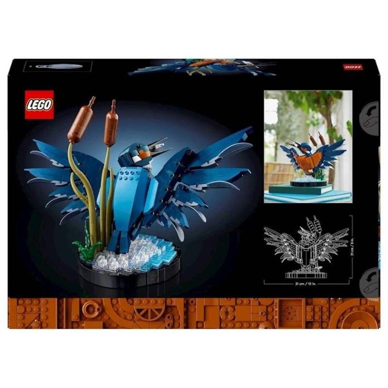 Конструктор LEGO Icons Kingfisher Bird 10331, 18+ лет, 834 элемента