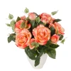Букет искусственных цветов Роза, 41 см, товар в ассортименте, 12 шт