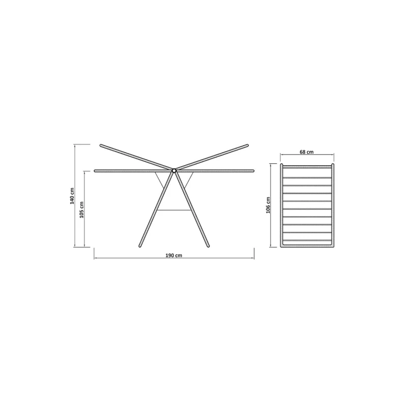 Сушилка для белья Harbinger Nova Lux Mm033, металл/пластик, золотистая Сушилка для белья Harbinger Nova Lux Mm033, металл/пластик, золотистая