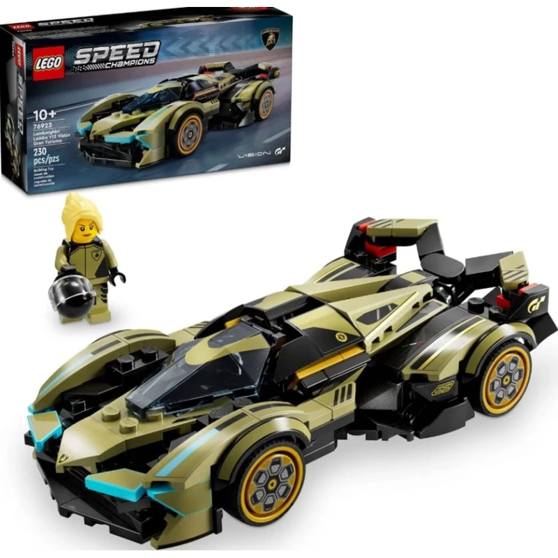 Конструктор LEGO Speed Champions Lamborghini V12 Vision GT 76923, 230 элементов, 10+ лет Конструктор LEGO Speed Champions Lamborghini V12 Vision GT 76923, 230 элементов, 10+ лет