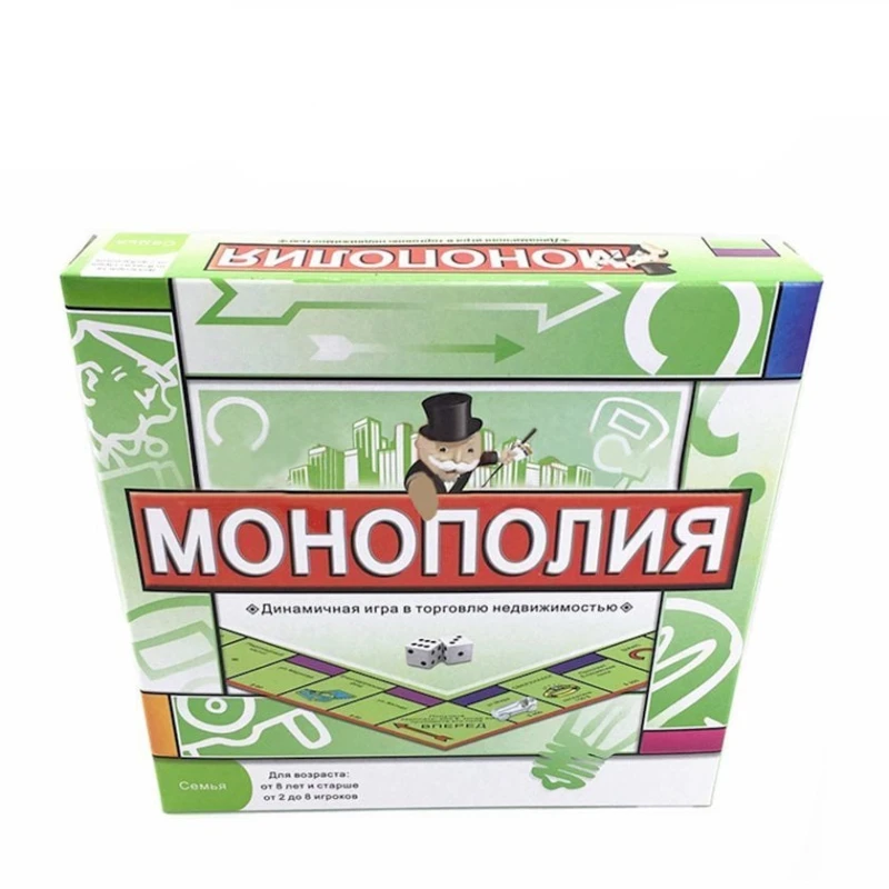 Настольная игра Монополия, 8+ Настольная игра Монополия, 8+