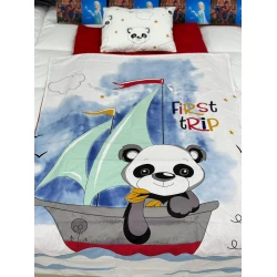 Uşaq yataq dəsti ET-1274, yorğan üzü 100x150 sm, mələfə 110x160 sm, yastıq üzü 35x45 sm, rəngbərəng Uşaq yataq dəsti ET-1274, yorğan üzü 100x150 sm, mələfə 110x160 sm, yastıq üzü 35x45 sm, rəngbərəng