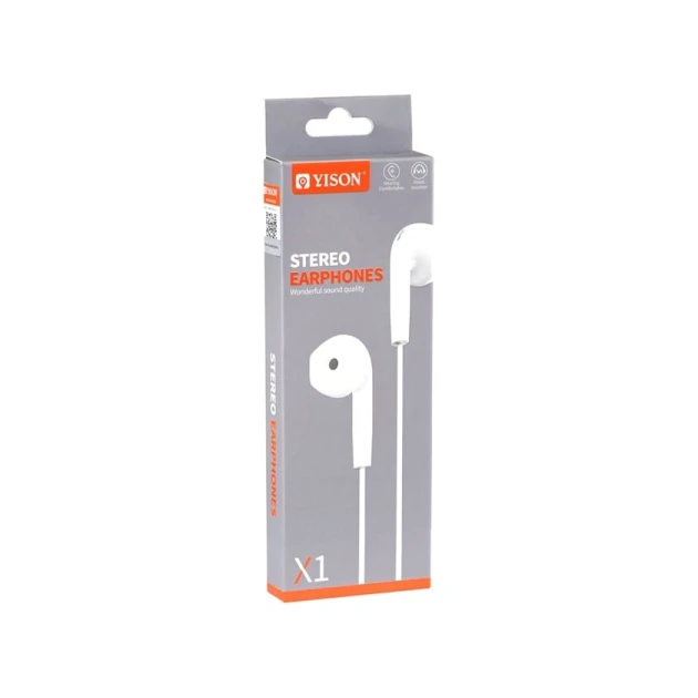 Проводные наушники Yison X1 White