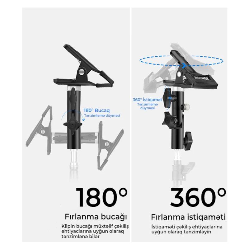 Комплект держателей для рефлектора Neewer 2шт. Комплект держателей для рефлектора Neewer 2шт.