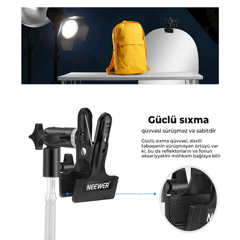 Комплект держателей для рефлектора Neewer 2шт. Комплект держателей для рефлектора Neewer 2шт.