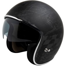 Motosikl dəbilqəsi iXS iXS77 2.5 X10064-M39.3 Matt Black-Grey, ölçü L