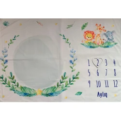 Календарное покрывало детское Lay_POL_KAL_023, 130x110 см