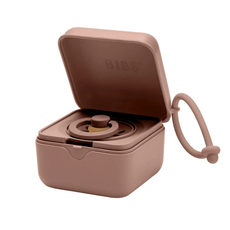 Футляр для пустышек BIBS Woodchuck, полипропилен/силикон Футляр для пустышек BIBS Woodchuck, полипропилен/силикон