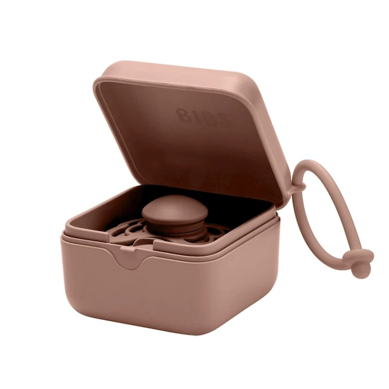 Футляр для пустышек BIBS Woodchuck, полипропилен/силикон Футляр для пустышек BIBS Woodchuck, полипропилен/силикон