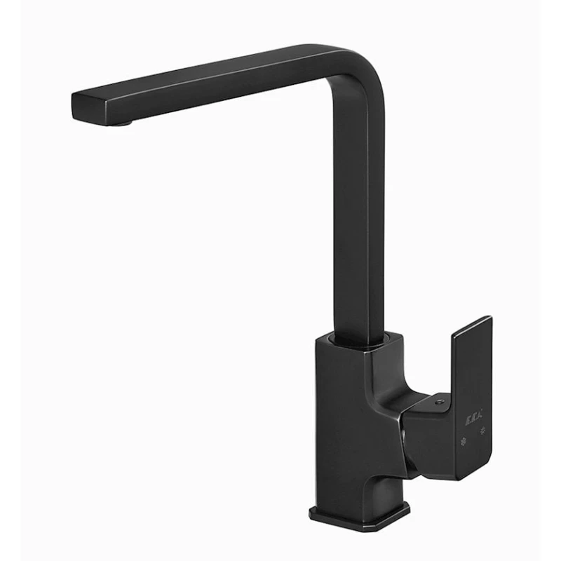 Смеситель для кухонной мойки E.C.A. Tiera 539, черный