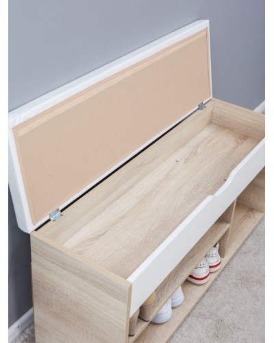 Ayaqqabı üçün tumba Letta, 105х32х51 sm, LDSP, bej