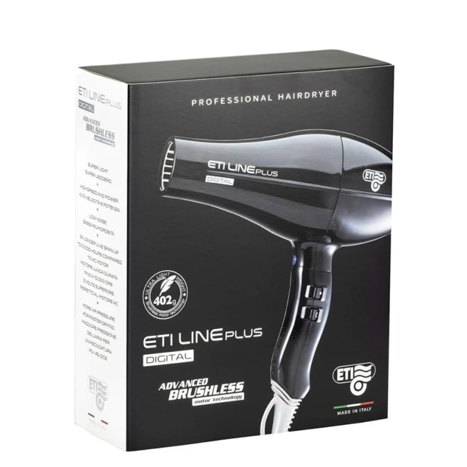 Фен Eti Line Plus Digital черный Фен Eti Line Plus Digital черный