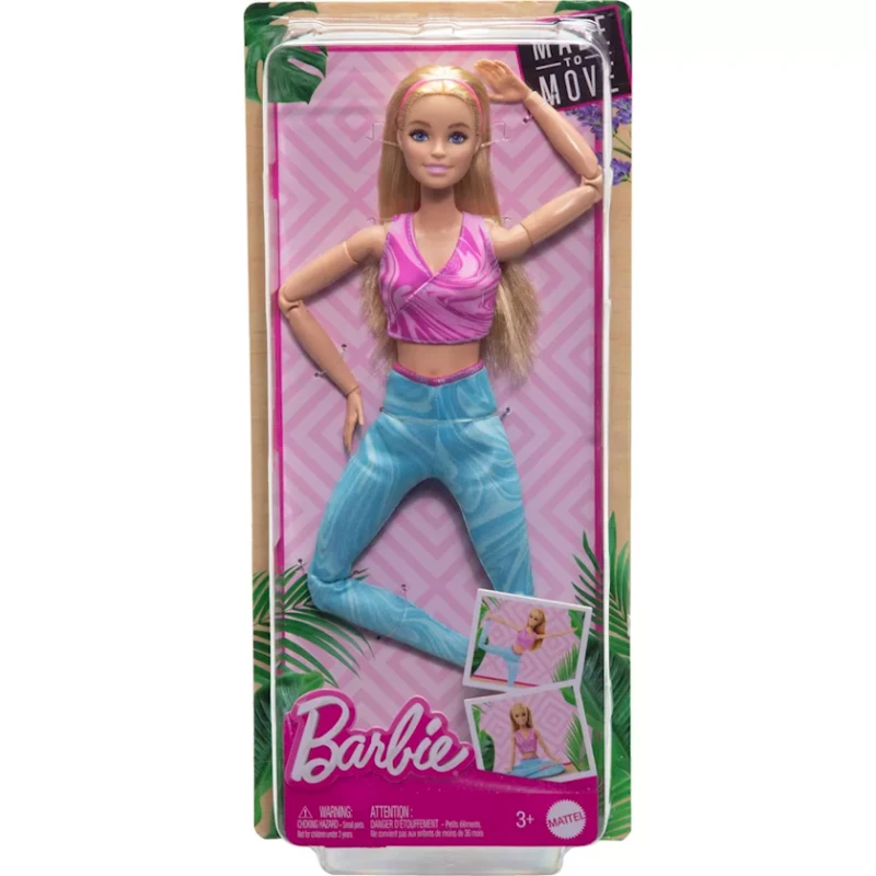 Кукла Mattel Barbie Made To Move Fashion HRH27, 29 см, 3+ лет Кукла Mattel Barbie Made To Move Fashion HRH27, 29 см, 3+ лет
