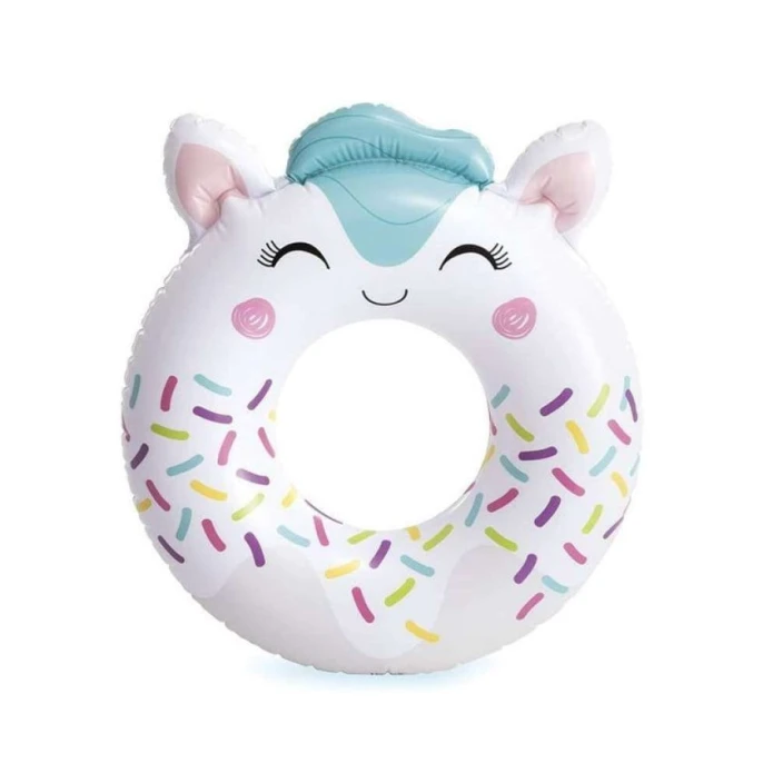 Надувной круг Intex 59266 INT0218 Kitty, 84x76 см, 8+ лет Надувной круг Intex 59266 INT0218 Kitty, 84x76 см, 8+ лет