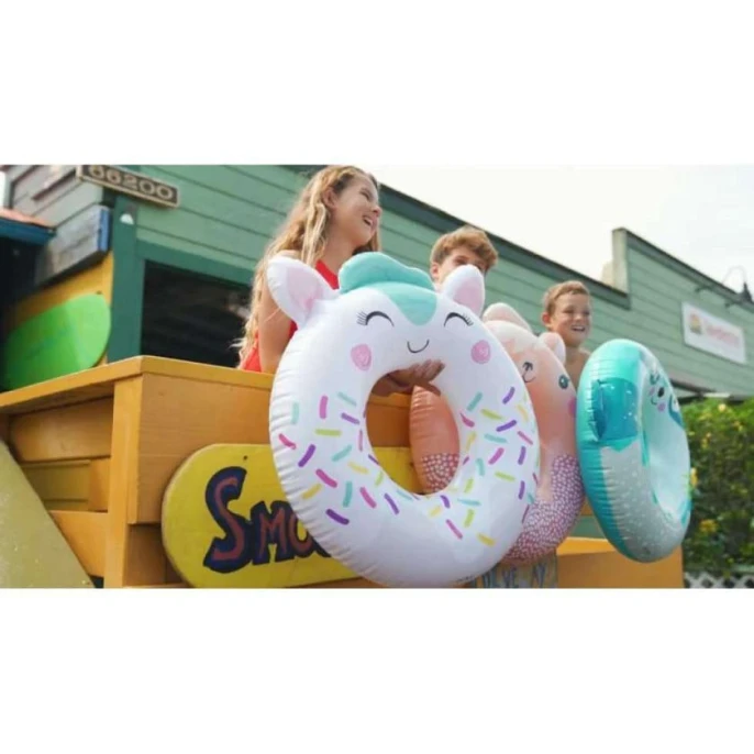 Надувной круг Intex 59266 INT0218 Kitty, 84x76 см, 8+ лет Надувной круг Intex 59266 INT0218 Kitty, 84x76 см, 8+ лет