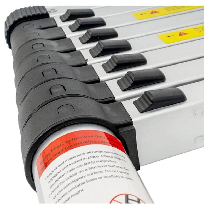 Телескопические лестницы Endokon, алюминий, серая, 440 см