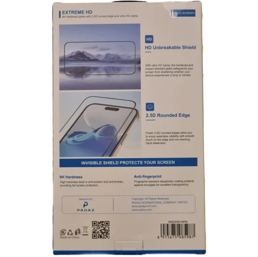 Qoruyucu şüşə Xyklon для Apple iPhone 16 Pro Max (XNEXHD16PM)