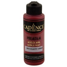 Akril boya Cadence Premium Acrylic Paint 9510 Country Red, 120 ml