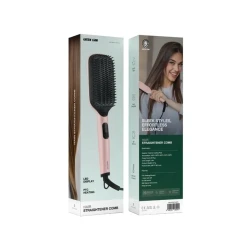 Фен-щетка Green Lion Straightener Comb Pink