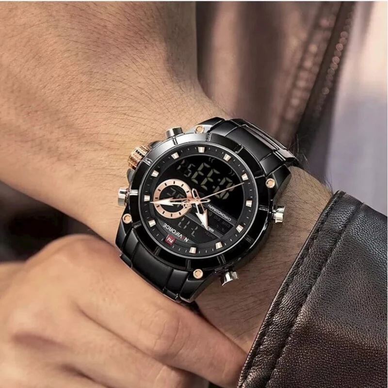 Наручные часы NaviForce 8866, биткойн-сувенир в подарок eA