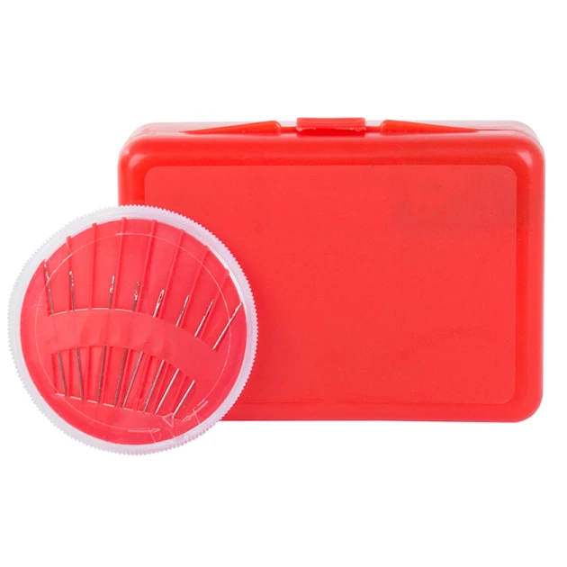 Набор для шитья, 11.5х3.5х8 см, красный Набор для шитья, 11.5х3.5х8 см, красный