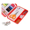 Набор для шитья, 11.5х3.5х8 см, красный Набор для шитья, 11.5х3.5х8 см, красный