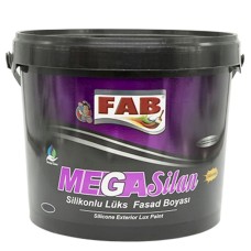 İnşaat boyası Fab boya Mega Silan, ağ, 25 kq