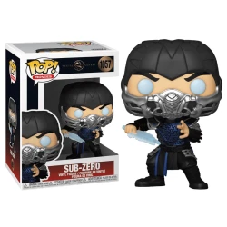 Коллекционная фигурка Funko Pop! Mortal Kombat Sub-Zero 1057, винил, 10 см Коллекционная фигурка Funko Pop! Mortal Kombat Sub-Zero 1057, винил, 10 см