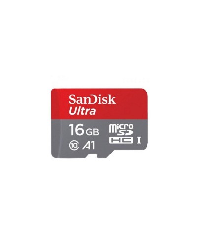 Yaddaş kartı Sandisk Ultra 16GB MicroSDHC Class 10 UHS-I (SDSQUAR-016G-GN6MA)