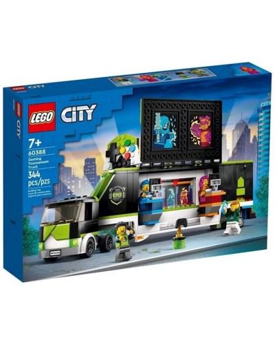 Konstruktor LEGO City Gaming Tournament Truck 60388, 7+ yaş, 344 hissə