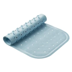 Детский коврик для ванной Roxy Kids, 34.5х76 см, резина, голубой