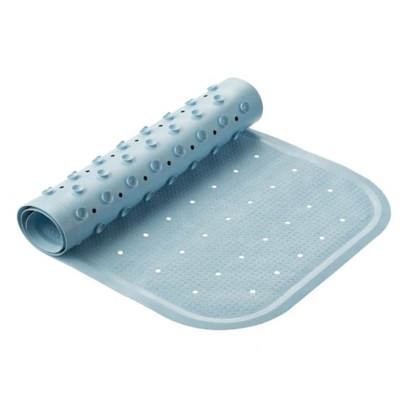 Детский коврик для ванной Roxy Kids, 34.5х76 см, резина, голубой Детский коврик для ванной Roxy Kids, 34.5х76 см, резина, голубой