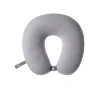 Подушка для шеи валик Miniso 29x28 см, полиэстер, серый Подушка для шеи валик Miniso 29x28 см, полиэстер, серый