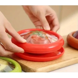 Контейнеры для хранения с силиконовыми крышками 4 штуки Контейнеры для хранения с силиконовыми крышками 4 штуки