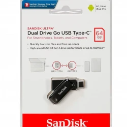 Флешка USB Sandisk Ultra Dual Go 64GB