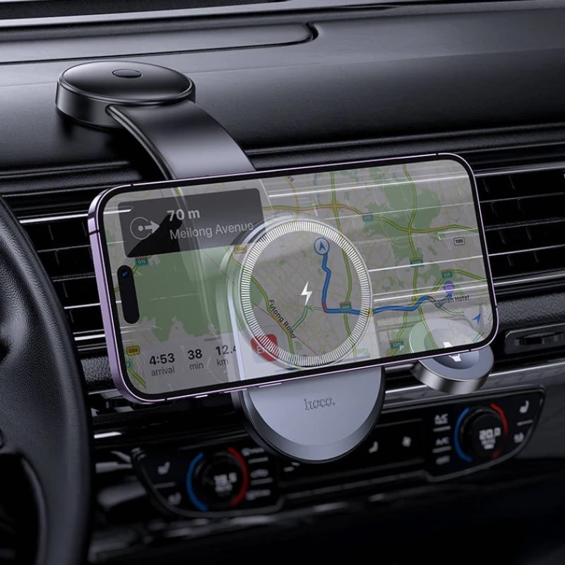 Автомобильный держатель Hoco HW28 Black Автомобильный держатель Hoco HW28 Black