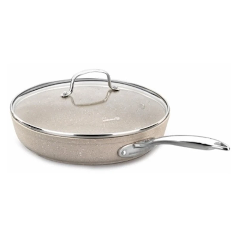 Сковорода Korkmaz Granita A1855-1, с крышкой, 24x4.7 см, 2 л Сковорода Korkmaz Granita A1855-1, с крышкой, 24x4.7 см, 2 л