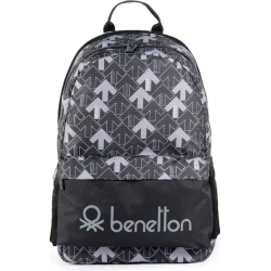 Məktəbli bel çantası Benetton 03738 boz Məktəbli bel çantası Benetton 03738 boz